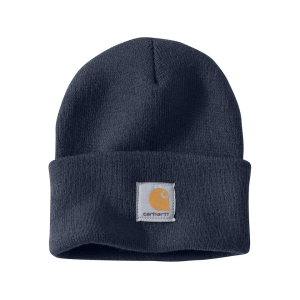 Carhartt Mens Knit Cuffed Beanie Navy