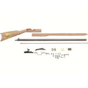 Traditions Deluxe Kentucky Muzzleloading Rifle Kit 50 Caliber 33.5" In the White Barrel Walnut Stock