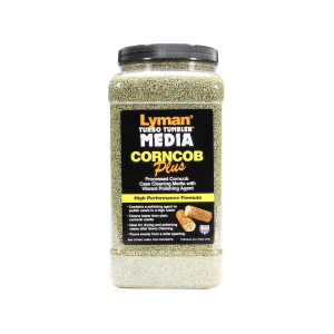 Lyman Turbo Brass Cleaning Media Treated Corn Cob Medium Easy Pour Jug 5 lb
