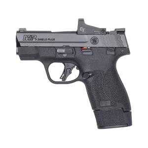 Smith & Wesson M&P9 Shield Plus 9mm Luger Pistol 3.1" Barrel 15+1 Round Black Crimson Trace Red Dot