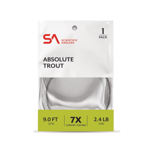 Scientific Anglers Absolute Trout Leader 6X 9' 3PK - Scientific Anglers