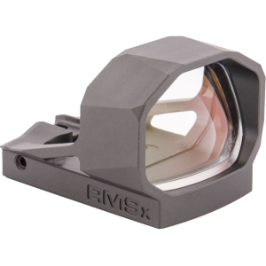 Shield Sights Mini Compact RMSX Reflex Red Dot Sight 4 MOA Dot XL Glass Lens Gun Metal Gray
