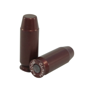 A-ZOOM Action Proving Dummy Round, Snap Cap 10mm Auto Aluminum 5PK