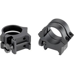 Weaver Quad Lock Weaver 1" Scope Rings Matte Black High
