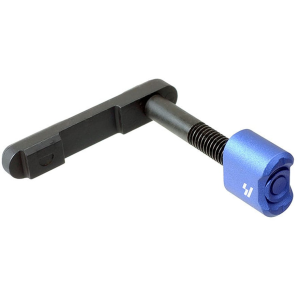 Strike Industries AR-15 Billet Magazine Release Aluminum Blue
