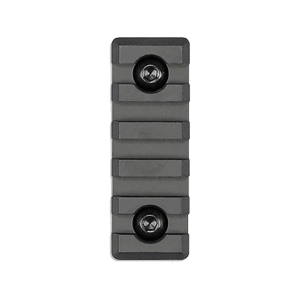 Midwest Industries M-LOK Picatinny Rail Section 5-Slot Aluminum Black