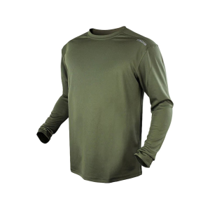 Condor Men's Maxfort Training Long Sleeve Crew Neck Shirt Olive Drab XL