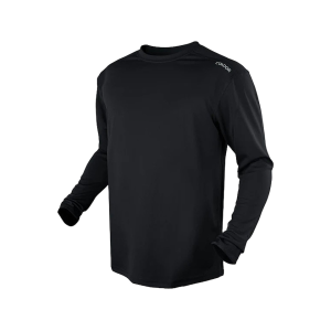 Condor Men's Maxfort Training Long Sleeve Crew Neck Shirt Black Large