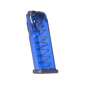 ETS Magazine for Glock 19, 26, 49 9mm 15-Round Polymer Translucent Blue
