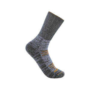 Carhartt Men's Twin Knit Midweight Crew Socks Tourmaline Large