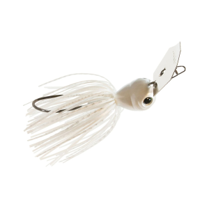 Z-Man Chatterbait Jackhammer Bladed Jig White 1.25 oz