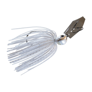 Z-Man Chatterbait Jackhammer Bladed Jig White 3/4 oz
