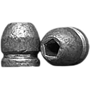 Hunters Supply Slick Coat Hard Cast 40 Caliber (401 Diameter) Bullets 135 Grain Lead Hollow Point Box of 100 - Hunters Supply