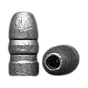 Hunters Supply Slick Coat Hard Cast 32 Caliber (313 Diameter) Bullets 111 Grain Lead Hollow Point Box of 100 - Hunters Supply