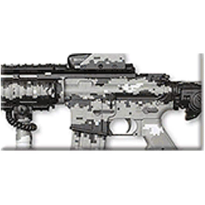 Lauer Custom Weaponry DuraCoat EasyWay Camo Stencil Kit Urban MirageFlage