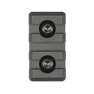 Midwest Industries M-LOK Picatinny Rail Section 3-Slot Aluminum Black