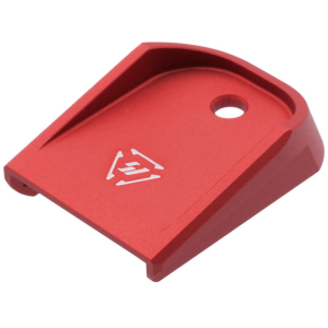 Strike Industries Aluminum Base Plate for Glock 17, 17L, 19, 22, 23, 26, 27, 31, 32, 33, 34, 35, 37, 38, 39 Magazines Red
