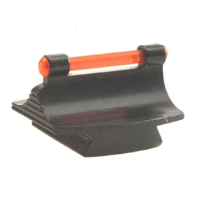 Marble's Front Sight .375" Height .531" Width Steel Blue 3/32" Fiber Optic Orange
