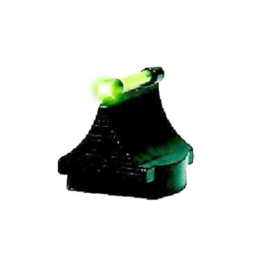 Marble's Front Sight .410" Height .531" Width Steel Blue 3/32" Fiber Optic Green