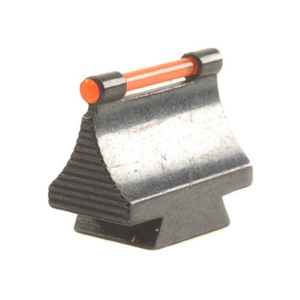 Marble's Front Sight .530" Height .340" Width Steel Blue 3/32" Fiber Optic Orange