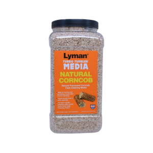 Lyman Turbo Brass Cleaning Media Corn Cob Medium Easy Pour Jug 5 lb