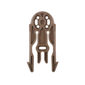 Safariland MOLLE Locking System MLS 15 Holster Locking Fork Polymer Brown