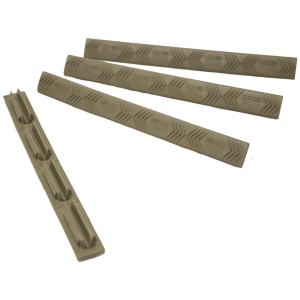 ERGO WedgeLok M-LOK Slot Cover American Flag Polymer Flat Dark Earth 4PK