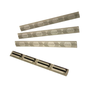 ERGO WedgeLok M-LOK Slot Cover Polymer Flat Dark Earth 4PK