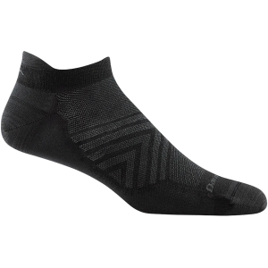 Darn Tough Men's Run No Show Tab Ultra Lightweight Socks Black Large