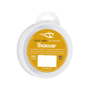 Seaguar Gold Label Fluorocarbon Fishing Leader 6lb 25yd Clear