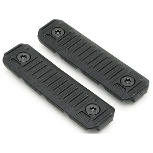 Strike Industries Cable Management M-LOK Rail Cover Long Polymer Black 2PK