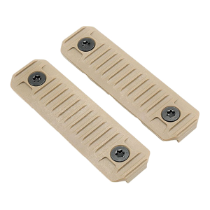 Strike Industries Cable Management M-LOK Rail Cover Long Polymer Flat Dark Earth 2PK