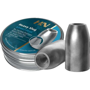 H&N Slug HP Heavy Air Gun Pellets 218 Caliber 38 Grain Hollowpoint Tin of 120