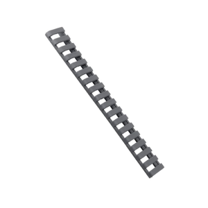 ERGO Low Profile Picatinny Rail Cover 7" Polymer Graphite Gray 3PK