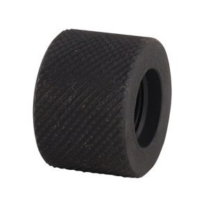 Yankee Hill Machine Barrel Thread Protector Cap 1/2"-28 Bull Barrel Plated Steel Black