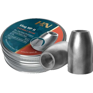 H&N Slug HP II Air Gun Pellets 301 Caliber 54 Grain Hollowpoint Tin of 80
