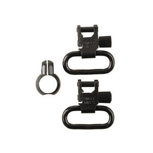 Uncle Mike's QD Full Band Rimfire Sling Swivels 1" Black
