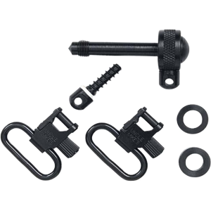 Uncle Mike's QD Sling Swivel Set Remington 7400, (Model) Four 1" Black