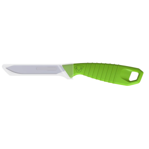 HME Always Prepared Super Lite Series Fixed Blade Knife 2.7" Drop Point 6Cr13MoV Stonewashed Blade Polymer Handle Green