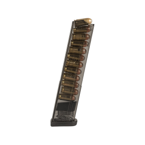 ETS Magazine for Glock 42 380 ACP 12-Round Polymer Carbon Smoke
