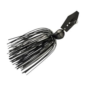 Z-Man Chatterbait Jackhammer Bladed Jig Black Jack 3/8 oz