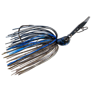 Z-Man Chatterbait Jackhammer Bladed Jig Bruised Green Pumpkin 3/8 oz