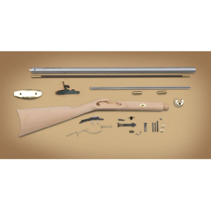 Traditions Frontier Muzzleloading Rifle Kit 50 Caliber 28" In the White Barrel Walnut Stock