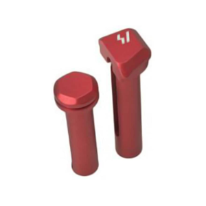 Strike Industries Ultra Light AR-15 Pivot, Takedown Pin Kit Aluminum Red