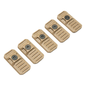 Strike Industries LINK Rail Cover Kit M-LOK, KeyMod Polymer Flat Dark Earth 5PK