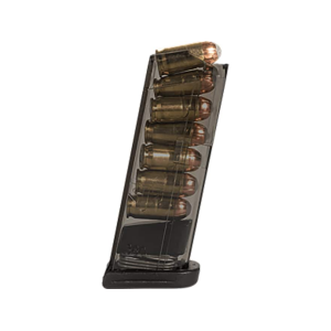 ETS Magazine for Glock 42 380 ACP 7-Round Polymer Carbon Smoke