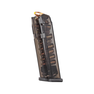 ETS Magazine for Glock 17, 17L, 18, 19, 19x, 26, 34, 35, 47, 49 9mm 10-Round Polymer Carbon Smoke