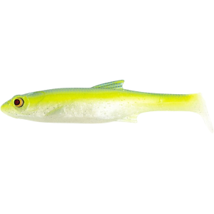 Bass Mafia Daingerous Swimbait 6" Chartreuse Blue - Bass Mafia