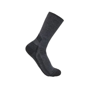 Carhartt Men's Force Midweight Crew Socks Charcoal Large 3 Pack