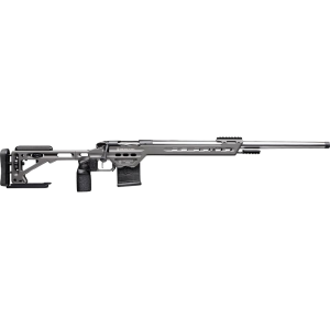 Bergara Competition Bolt Action Rifle 6.5 Creedmoor 26" Stainless Threaded Barrel Black Cerakote Frame Gray Chassis